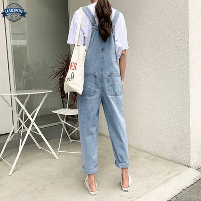 Salopette Denim Bretelles