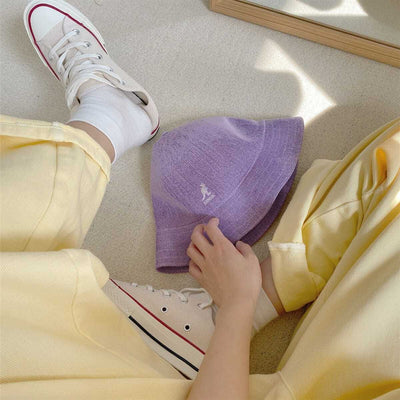 Jeans-Latzhose<br> Pastellgelb