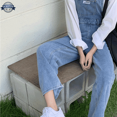 Outfit Salopette Taille Haute