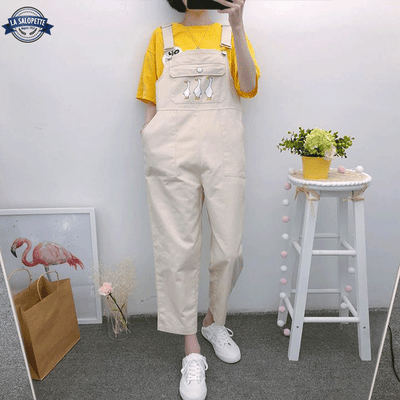 Salopette Ancienne Beige