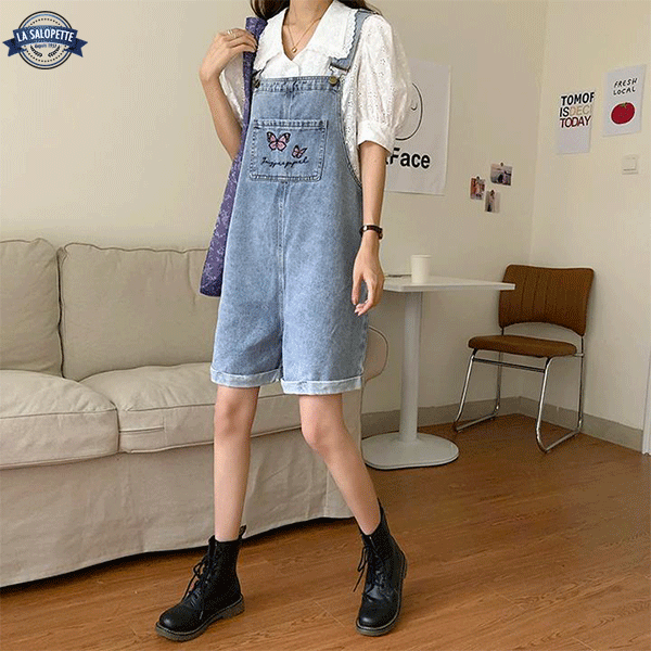 Salopette Denim Femme