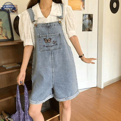 Salopette Denim pour Femme