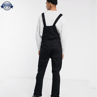 Salopette en Jean Noir Brest