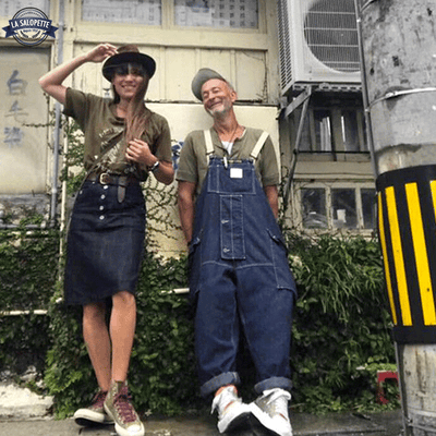 Salopette en Jean Ouvrier 1910