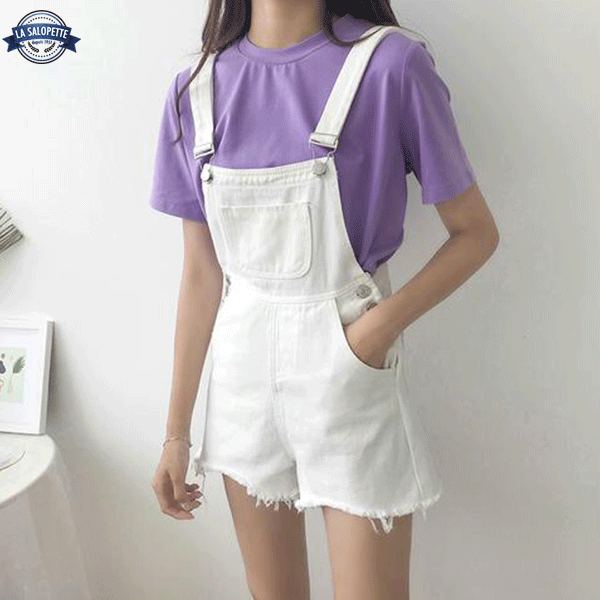 Salopette Femme Blanche