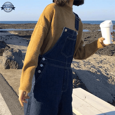 Salopette Jean Printemps