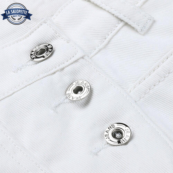 Salopette Short Blanc