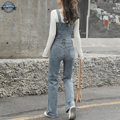 Salopette Vintage à Bavette Corset