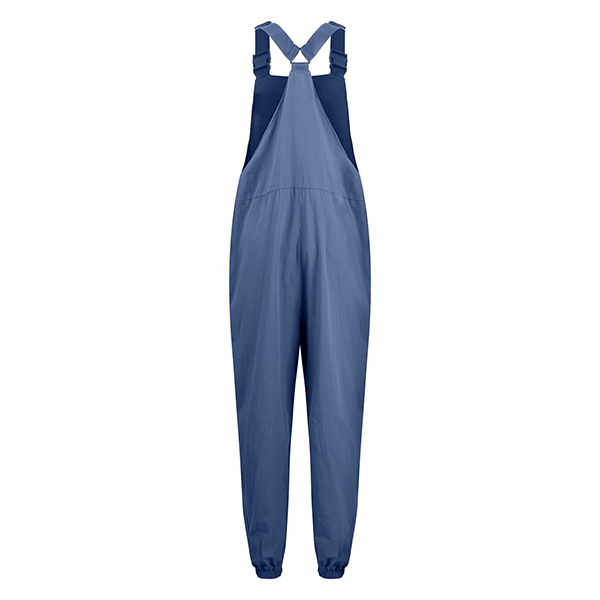 Damen-Latzhose Blau Lavendel