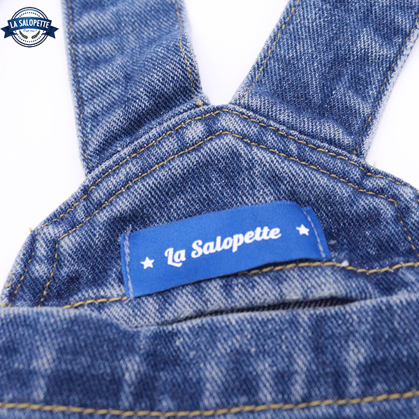 Latzhose Jeans Blau Mann Denim
