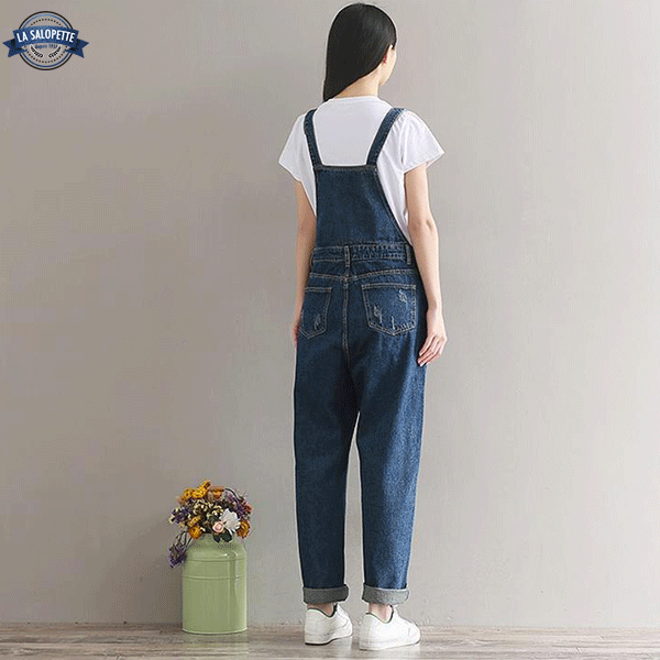 Jeans-Latzhose Blue Bloomer