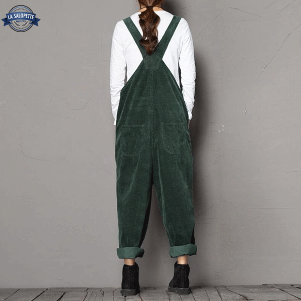 Vintage Latzhose Tannengrün Yko