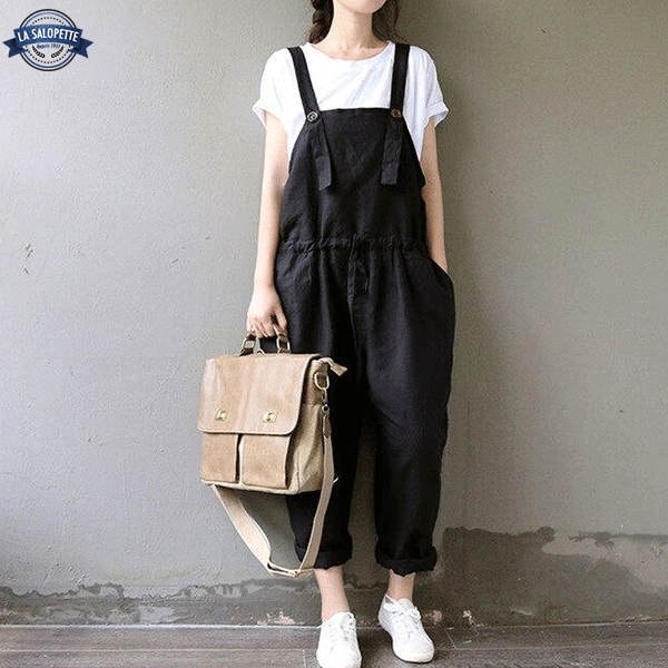 Vintage Boho Style Latzhose