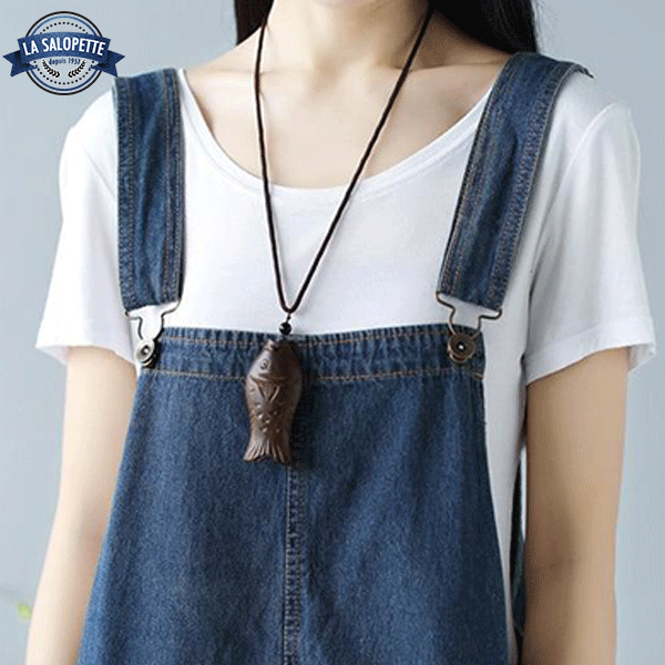 Latzhose Short Jeans Shinjuku