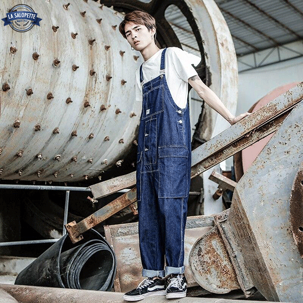Vintage Mechaniker Arbeitslatzhose