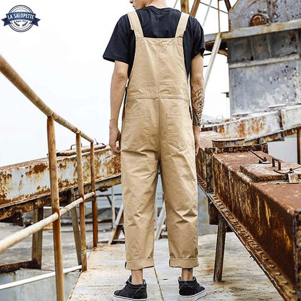 Arbeitslatzhose Beige Creme