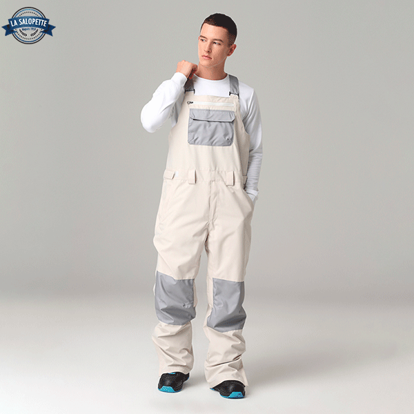 Ski Latzhose Weiß Rehall