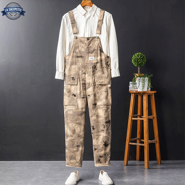 Arbeitslatzhose Snow Camo