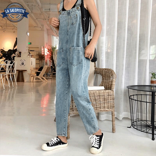 Jeans-Latzhose City Style