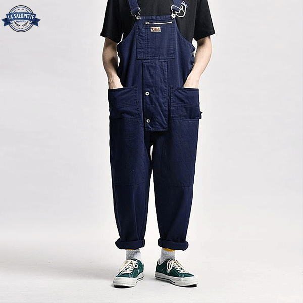 Herren Arbeitslatzhose Marineblau