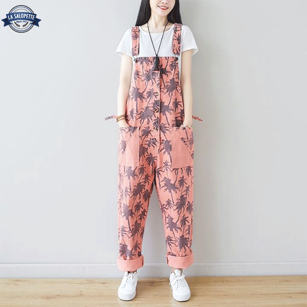 Salopette Pink Femme