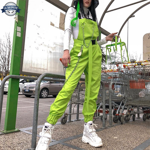 Vintage Latzhose Faces Streetwear